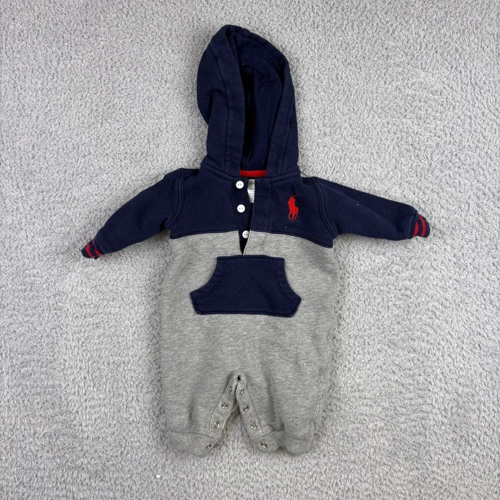 Ralph Lauren Baby Boy Mixed Size 3-12 Month Bundle Lot Shirt Shorts Polo Hoodie